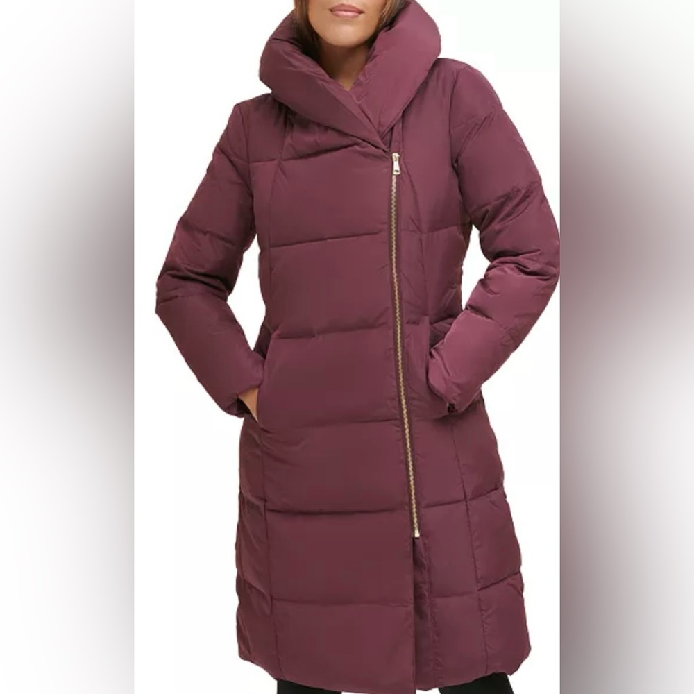 Women's Signature Asymmetrical Pillow-Collar Down Puffer Coat🩷